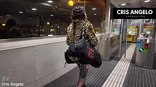 Intimate Moments With Lena Fire And Cris Angelo In Barcelona