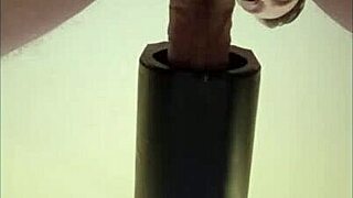 Hey, wanna see me getting milked with a remote sextoy and that POV down under cumshot?