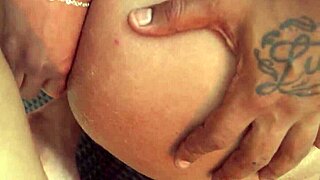 Brazilian babe takes on two cocks in double penetration action, riding and bending over for intense fucking.