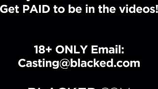 Redhead housewife Vanessa Marie experiences her first blacked encounter with sucking, handjob, cowgirl riding, and facial from massive black cock.