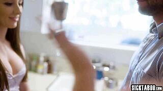 Teen Charly Summer Sucks and Fucks Big Cock Hardcore