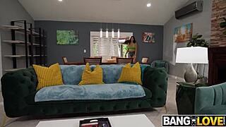 Petite amateur wants to be a good role model with big tits and blowjob in POV hardcore action