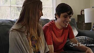 Therapist Creates Safe Space For Laney Grey And Ricky Spanish In Steamy European Couple Session!