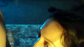 pov cutie with big ass tries deepthroating more huge white cock than she can handle in homemade amateur blowjob