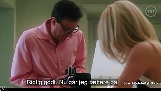 Charlize Theron appears in The Life and Death of Peter Sellers 2004 film scenes.