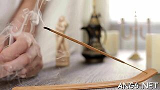 hey why's this marvelous hottie's tight pussy gettin drilled doggystyle so hard?