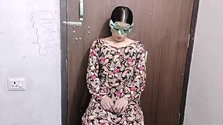 Oh wow, stunning young 18+ Indian housewife gets her smooth shaved pussy licked and pounded hard!