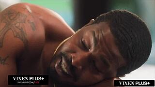 vixenplus naughty milf penny handles two thick bbcs