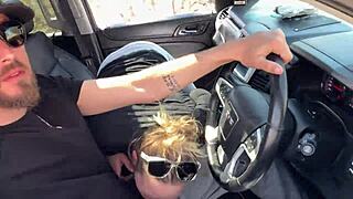 hey, come camping with me - we'll do road head, outdoor sex, almost get caught, and shower together