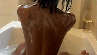 Corno Films Wife Shaking Ass In Bathtub Then Safada Gives Up Tight Asshole For Delicious Creampie - Monster Cock Gagging And Squirting Action!