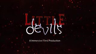 Tattooed white girl gets her ass and pink pussy fucked hard.