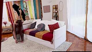 Wow, Belly Dancer Aubry Babcock's First Time With Jay Romero!