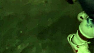 homeless fried bbw robo fiend pt1 starts with submissive slut sucking huge cock outdoors