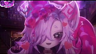 Goomi delivers an immersive ASMR blowjob experience in a casual setting