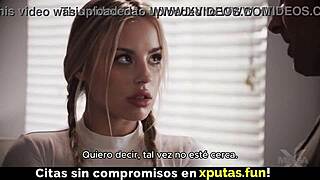 Blonde sucks cock and fucks with creampie in amateur action!