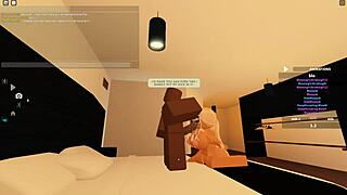 Blonde Handles Deep Anal Pounding in Wild Roblox Scene