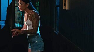 I feel so turned on freezing time to suck coco bae tits in this lesbian fetish prank with latina brunette