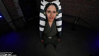 vr conk ahsoka from star wars blows and rides anakins huge cock in cosplay parody pt 1