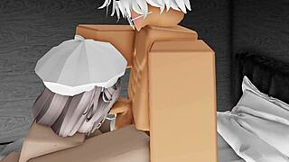 fucking my cute girlfriend hard in bedroom with creampie finish 😈🍆💦