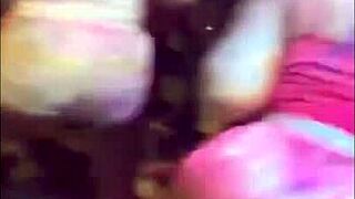 I feel so aroused watching Ashanti's sexy ebony ass twerk.