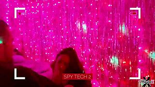 Hey, check out how stunt cock gets lucky riding and fucking maxine x's big ass and tits in the night club