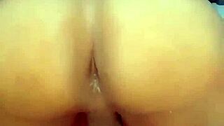 hey, check out this trans cutie on all fours with her dildo