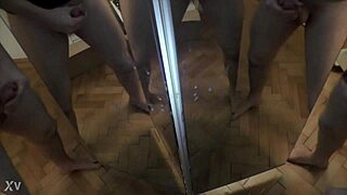 Whoa one man mirrors six cocks for epic cumshot explosion 😲🍆💦