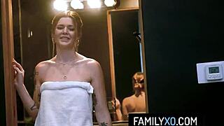 why is this guy fucking two hot shaved babes in threesome?