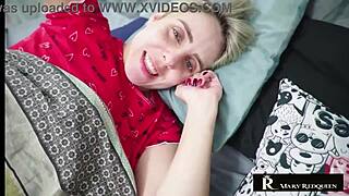 i watched as cuckold husband gifted pov anal creampie with latina milf