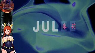 what's up with this uncensored slitterhead game featuring big tits asian sex part one