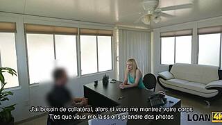 Loan4k features this Czech teen dancer getting fingered and blowing cock in hidden cam office casting session for cash 💃🍆