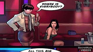 African Comic Featuring Kardashian Cheating With BBC Interracial Gangbang And Angry Wife Catching Lipstick On Dick