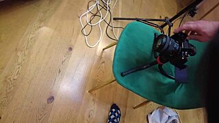 yo get on your knees and suck my hairy cock deep you pretty bitch