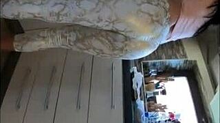 Oh, stepmom, are you cheating like this? Milfycalla teases with dirty talk and ass worshiping.