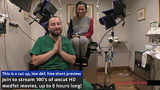 Uh this exam's just a formality right? kalani luana gets fingered in latex gloves backstage.