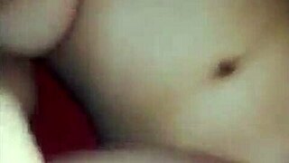 casual sex session unfolds with this sexy big-tits mexican babe reaching orgasm