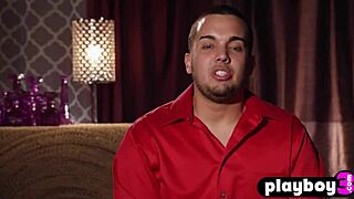 Horny BBW sucked her partner's hard cock wildly 😈🍆 before group tit fucking and blowjob action