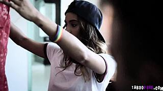 oh man i chad white got so horny teaching my lesbian teen 18+ friend uma jolie a hot sex lesson uh devirginizing her tight cunt with deep fingering and fucking