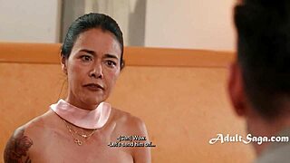 I feel so naughty scamming this milf into tight double penetration in masked 3some group action.