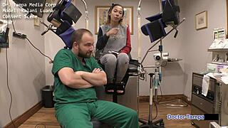 DR TAMPA DOMINATES Petite Florida Teen Kalani Luana in Kinky Nurse Tickling Session