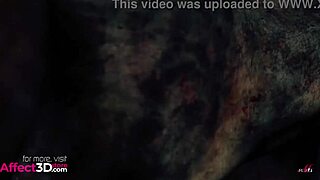 why is this cave 3d animation porn by monica rossi so hardcore with monster tits?