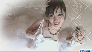 Why Tease With Sexy Haruka Oosawa's Hairy Pussy Solo?