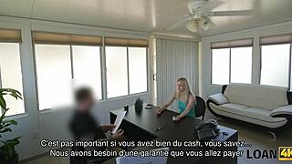 Loan4k features this Czech teen dancer getting fingered and blowing cock in hidden cam office casting session for cash 💃🍆