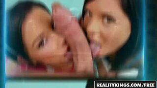 Oh man, check out this Asian masseuse Christy Love riding cock like a pro in hardcore reality.