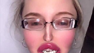 What Happens When A Russian Beauty With Glasses Shares Her Fetish Story In A Thick Accent?