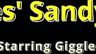 Giggles' Sexy Feet Turn Sandy and Ticklish at Beach in Barefoot Behind-the-Scenes Action