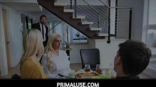 Primaluse narrates wild freeuse dinner group sex with kylie kingston kenna james rion king