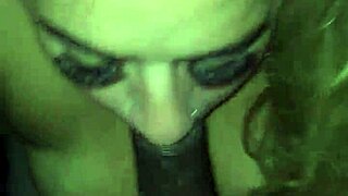 Oh My God, This Blonde BBW Feels So Passionate Giving Sloppy Blowjob To That Massive Big Black Cock, Craving Every Intense Moment Of Ecstasy And Desire!