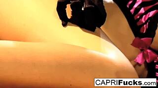 Jason Katana Passionately Fucks Very Sexy Capri With Intense Blowjob And Cumshot