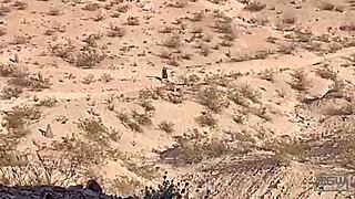 Monster Cock Caught in Public Cave Blowjob with Intense Cumshot